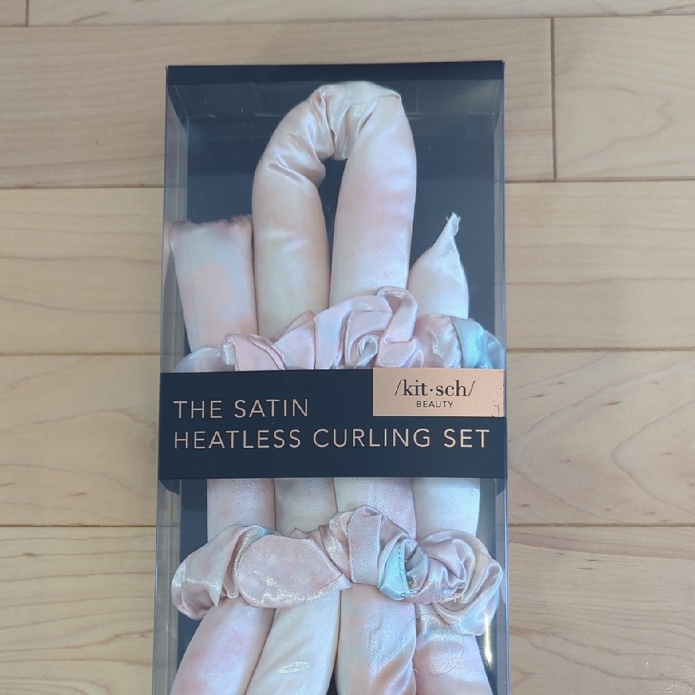 Kitsch Satin Curling Set in Pastel Hues